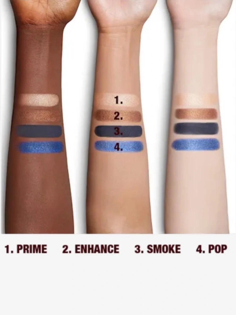 Brand New Charlotte Tilbury Super Blue Eyeshadow Quad Limited Edition Rare